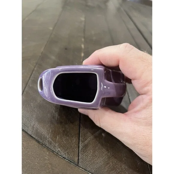 Fiestaware Mini Disc Pitcher Lilac Purple Ceramic Ring Handle Retired Color - Picture 5 of 8